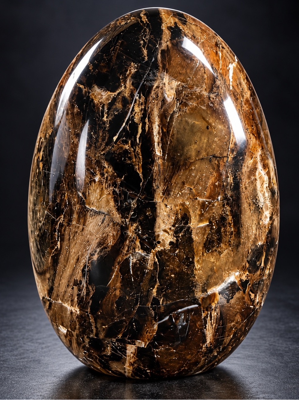 Black opal freeform